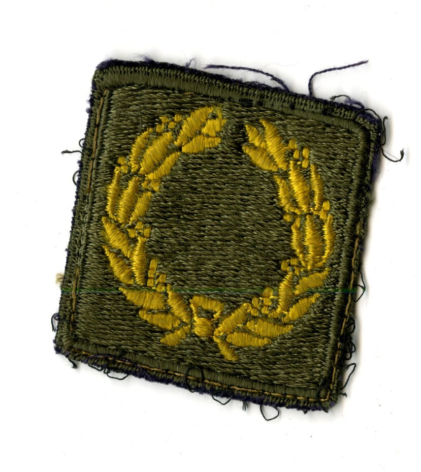 Meritorious Unit Citation 1st Award White Back Patch WWII Vintage