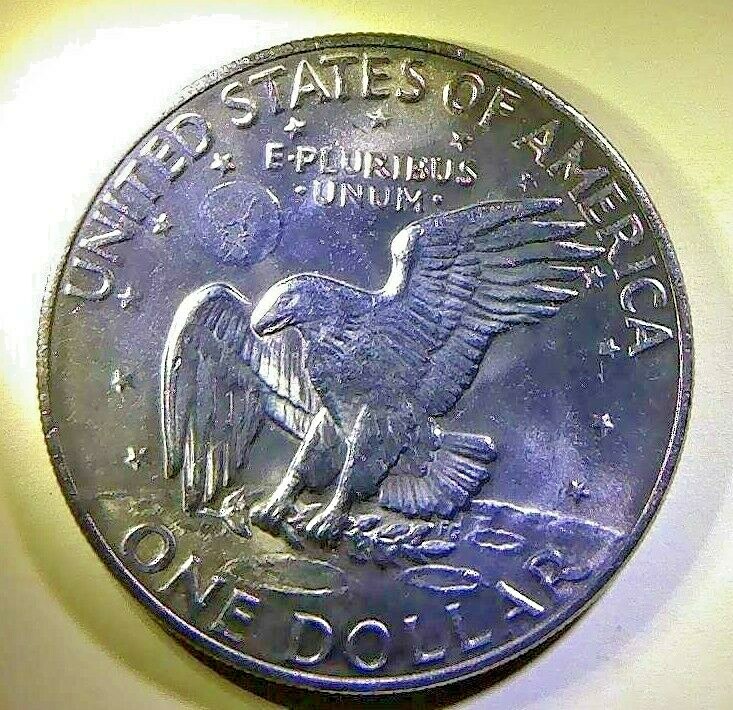 1974 Eisenhower Clad $1 Coin - lightly circulated