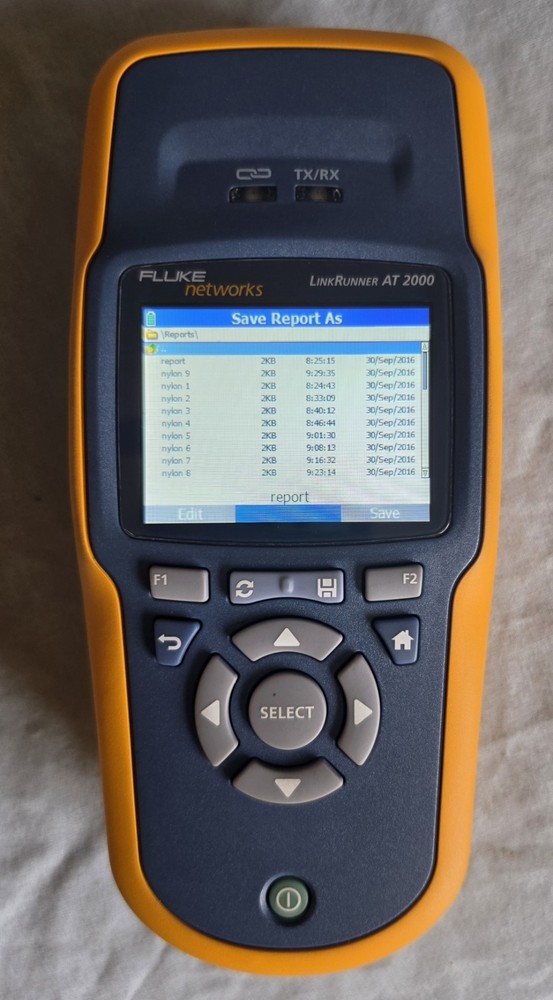 Fluke Networks LinkRunner AT 2000 Ethernet Network Connectivity Tester Set