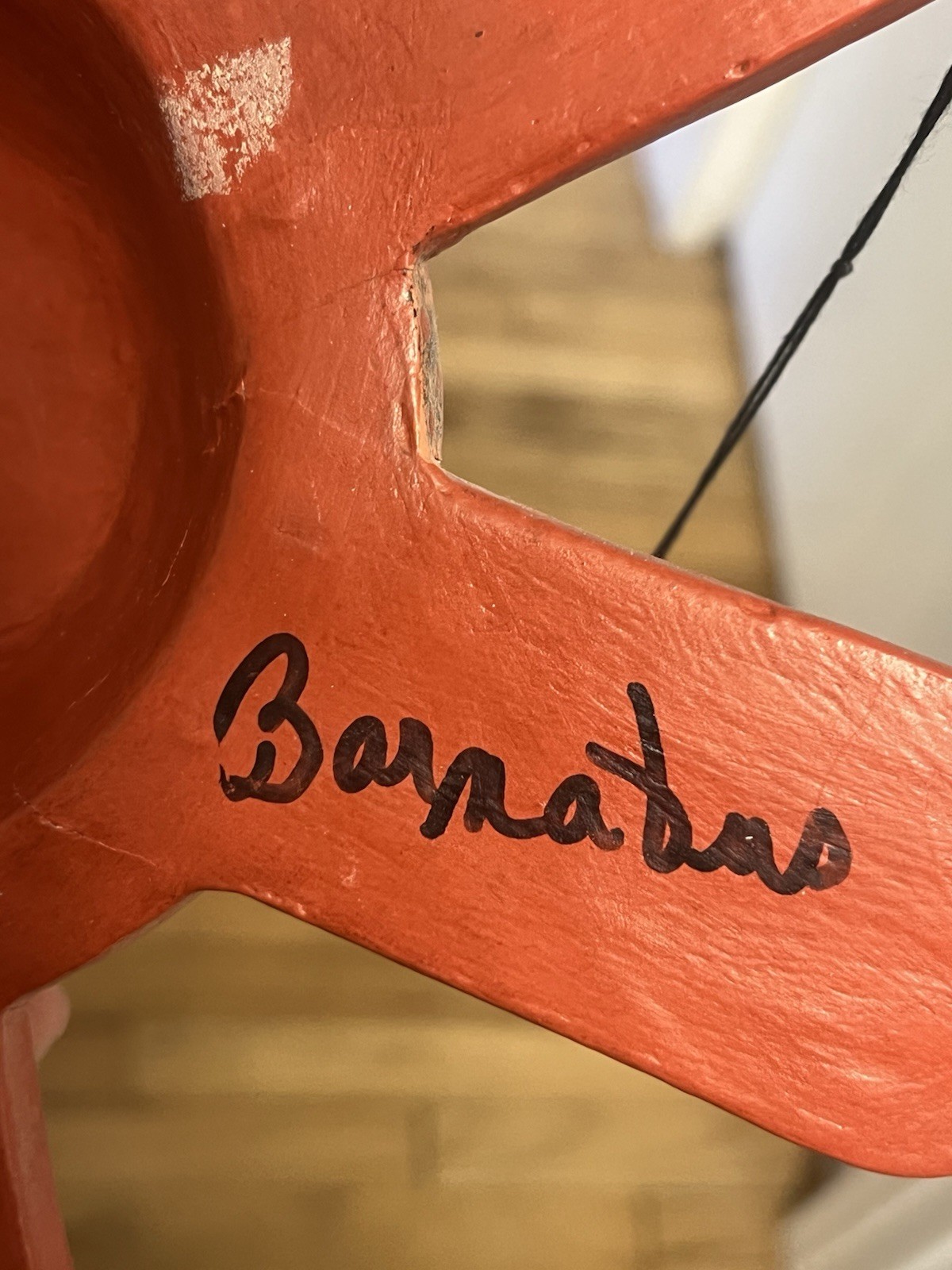 Signed Alaskan Native Artist Pacific NW COAST HAND CARVED SUN MASK Vintage