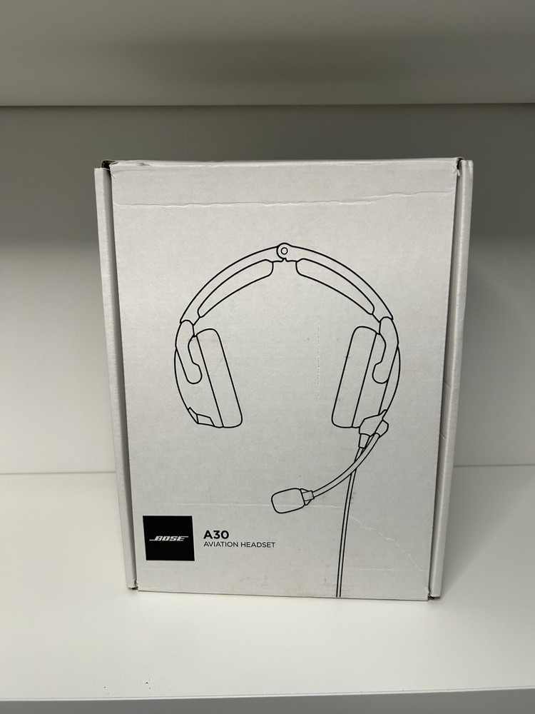 Bose A30 Aviation Headset - Bluetooth - Dual GA Plug