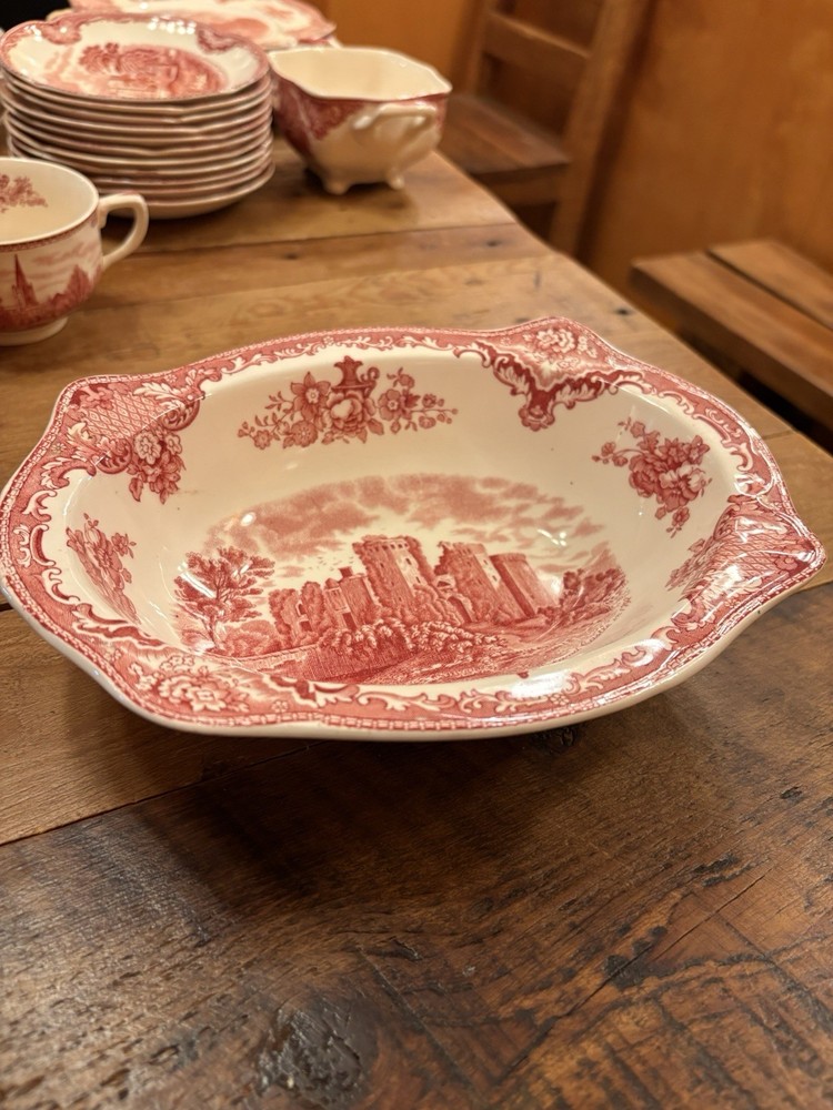Johnson Bros Old Britain Castles Pink Dish Set
