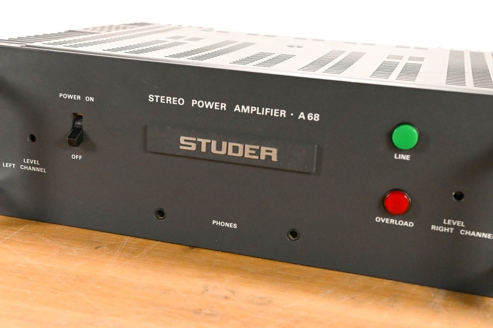 Studer A68 Stereo Power Amplifier CG00Z45