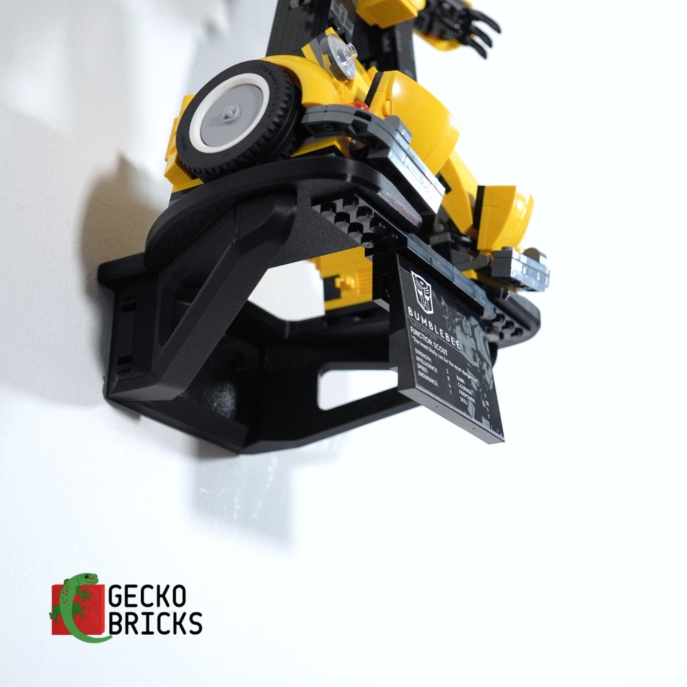 Wall Mount for LEGO Transformers Bumblebee 10338