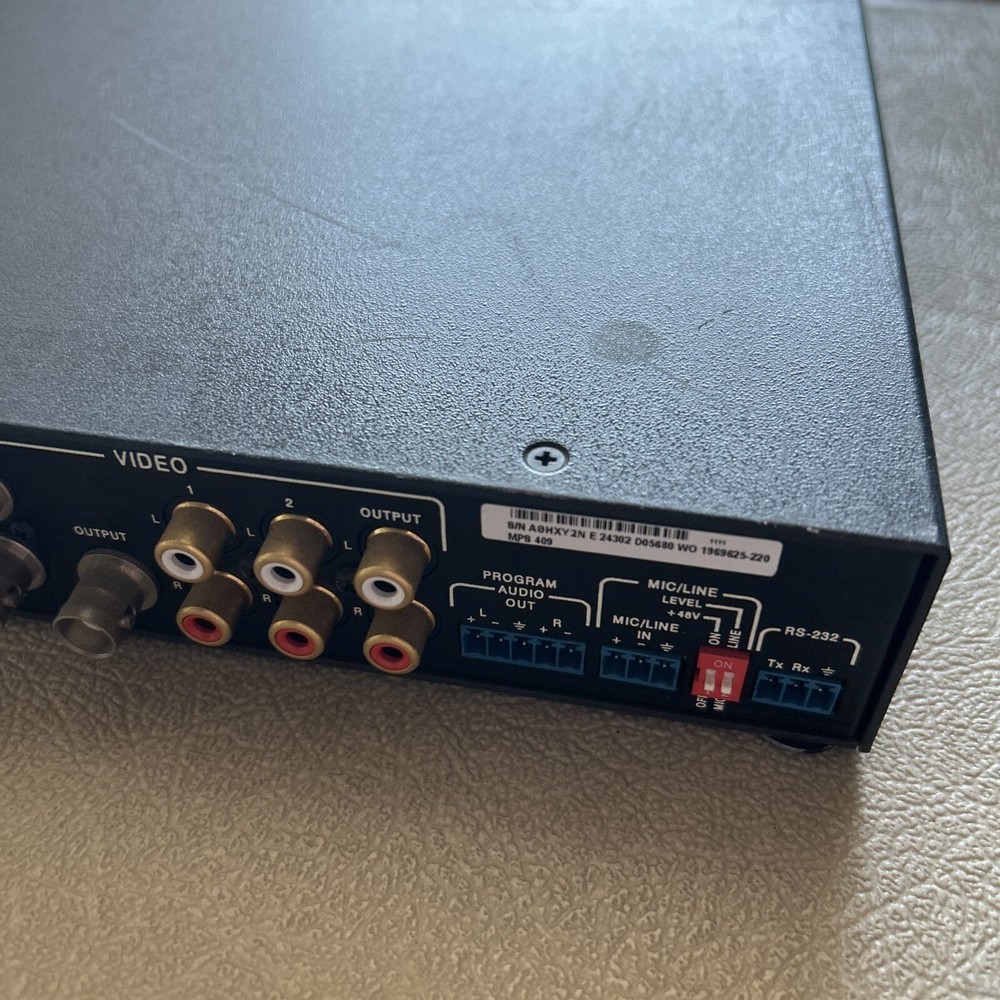Extron MPS 409 HD Digital Media Presentation Switcher
