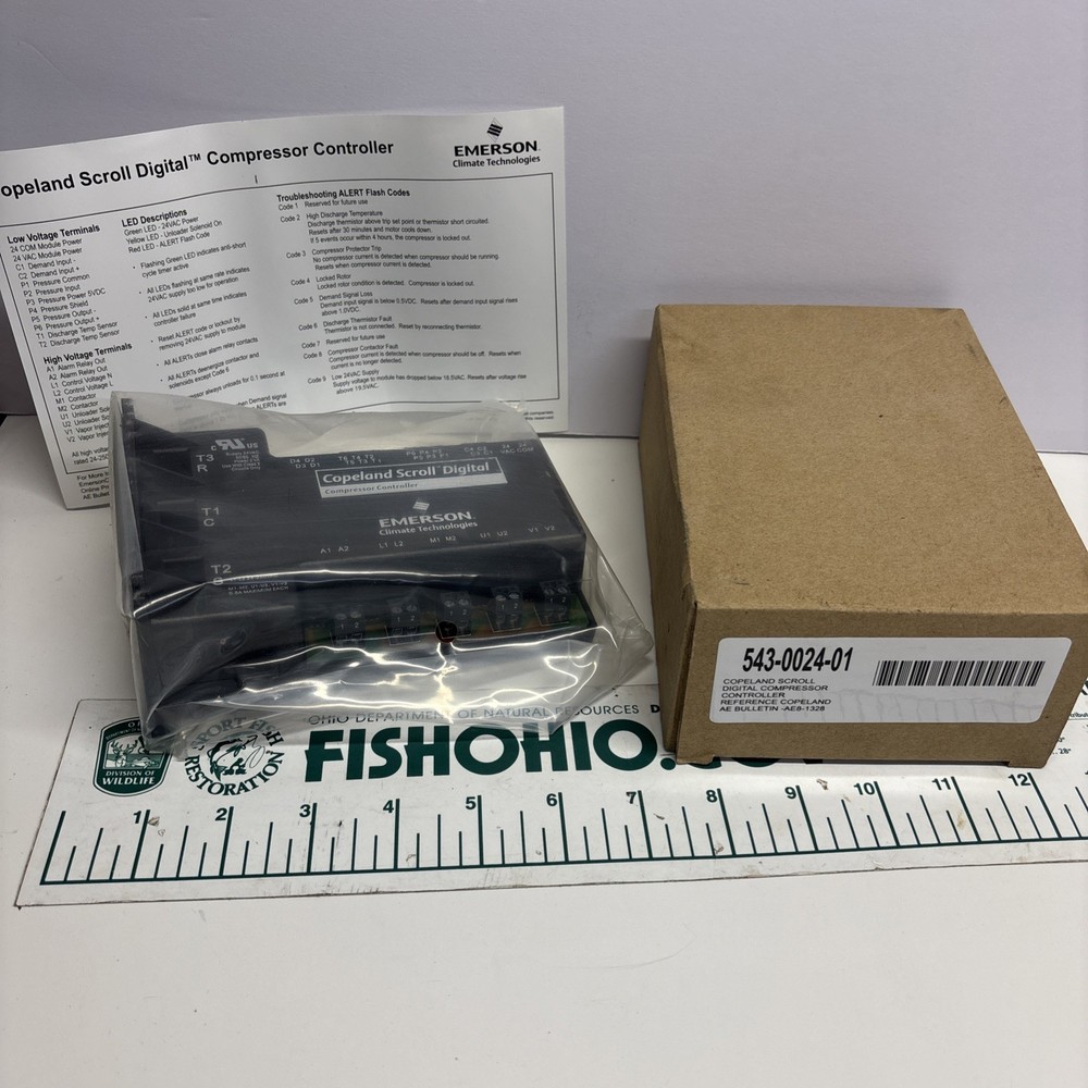 COPELAND 543-0024-01 DIGITAL COMPRESSOR CONTROLLER