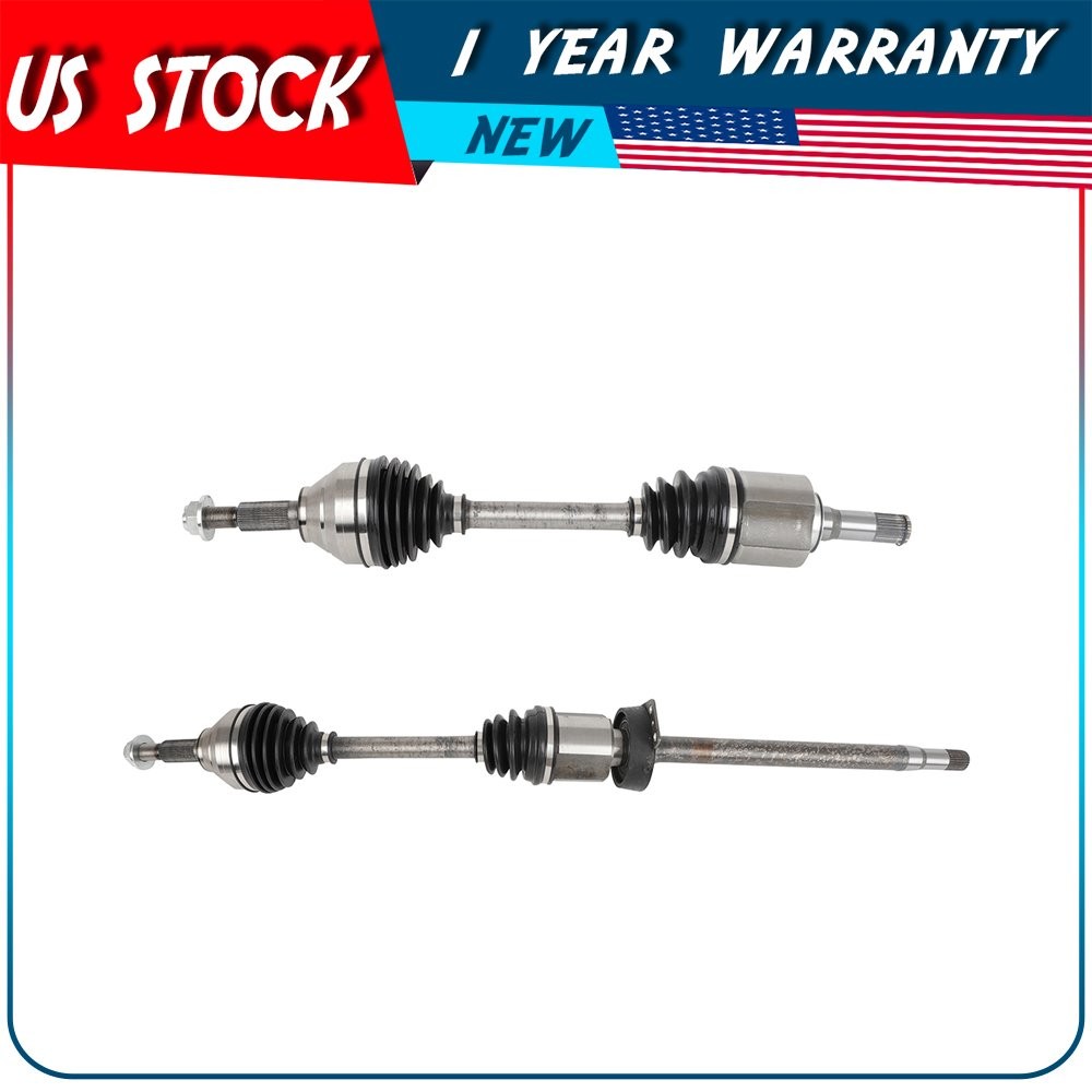 2x FWD Front Left & Right CV Axle Shaft for 2011-2014 Ford Explorer V6 3.5L