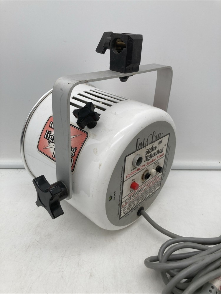 White Lightning 10000 BCPS Studio Flash Monolight Strobe WL10000 Paul C Buff