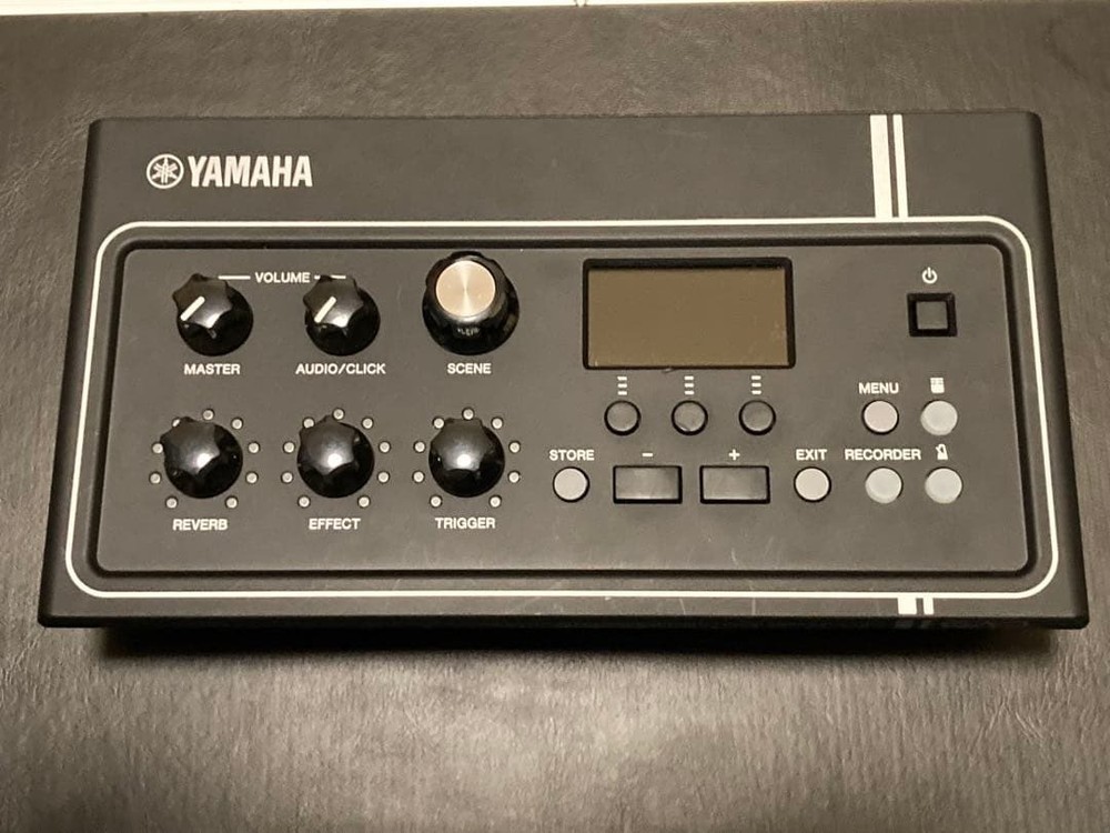 YAMAHA EAD10 Electronic Acoustic Drum Module w/ Sensor Unit Hard Case Tested