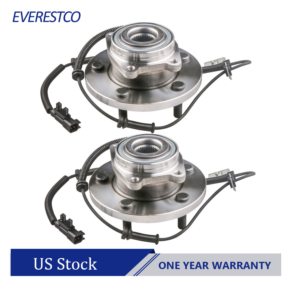 2x Front Wheel Hub Bearing For Chrysler Town & Country Dodge Grand Caravan