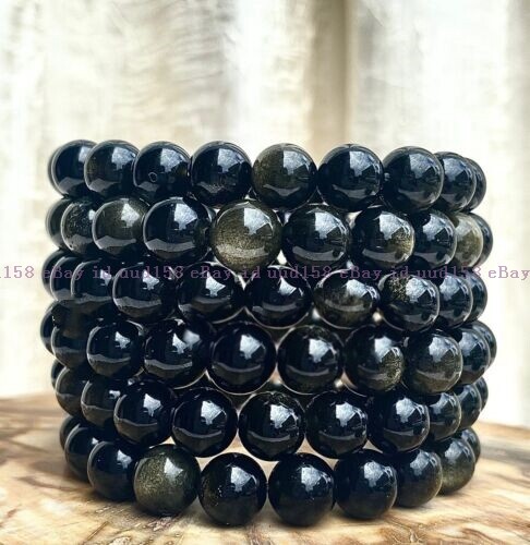 Wholesale Lots 6 Pcs 6/8/10/12mm Natural Gemstone Crystal Stretch Bracelet 7.5”