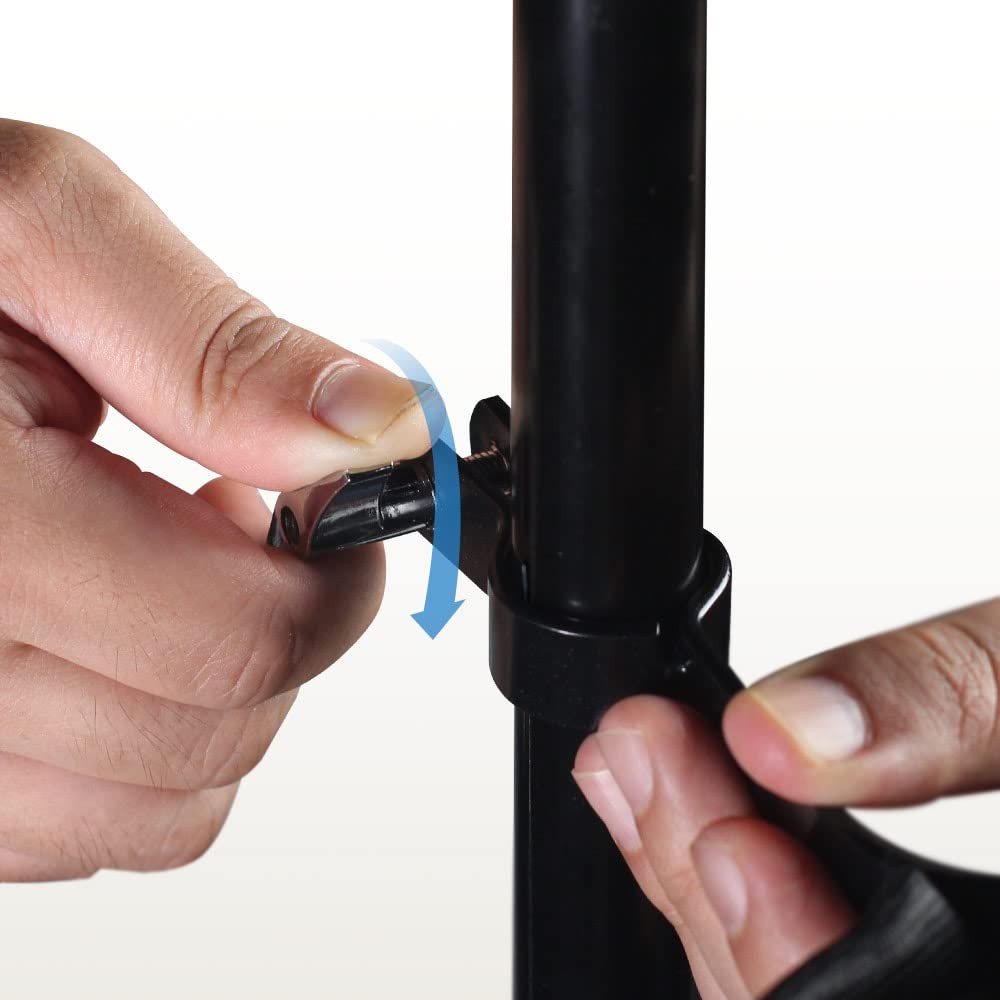Adjustable Nylon Drumstick Holder ClampOn Lockable Aluminium Alloy
