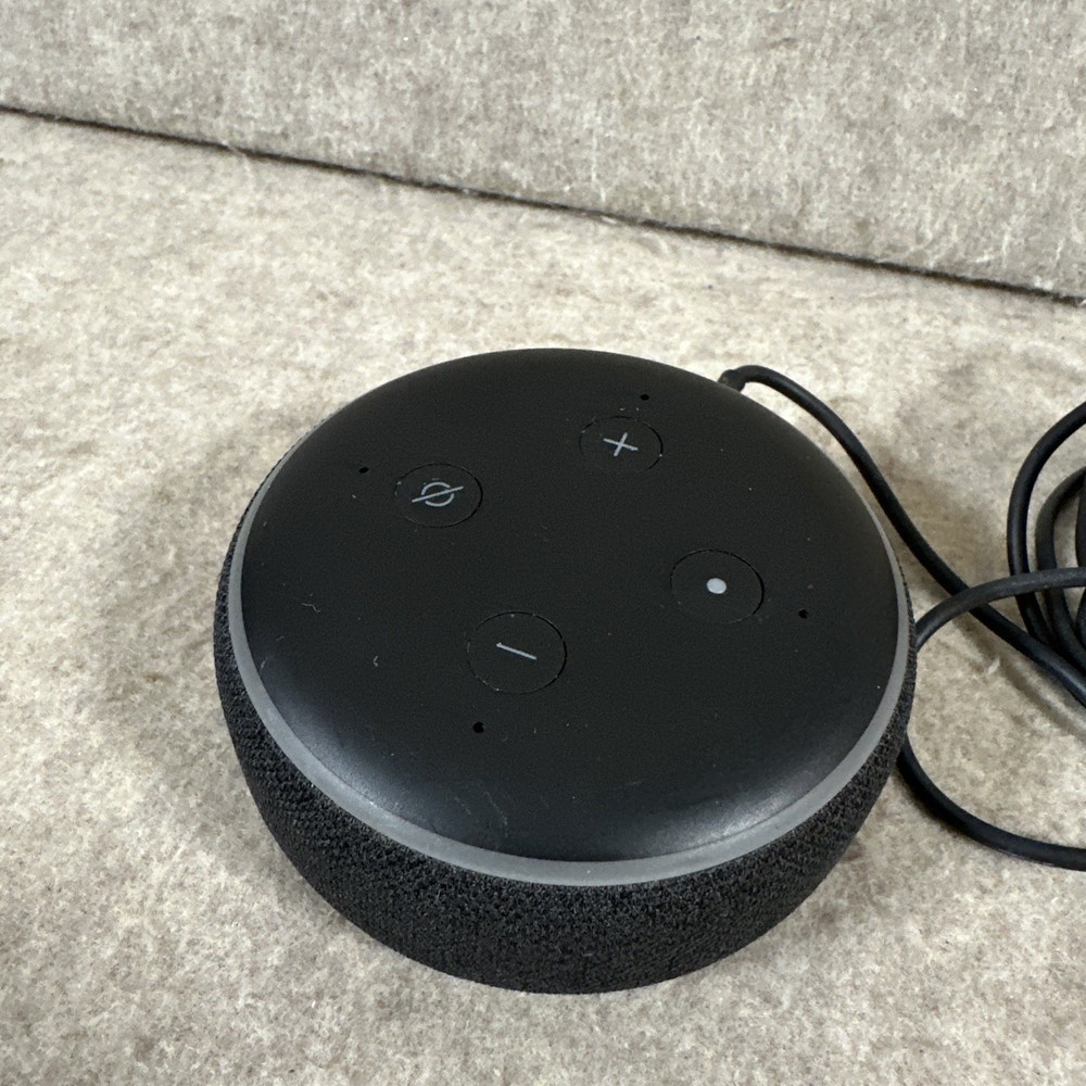 Amazon Echo Dot (3rd Generation) Smart Speaker with Alexa with Charger Gray