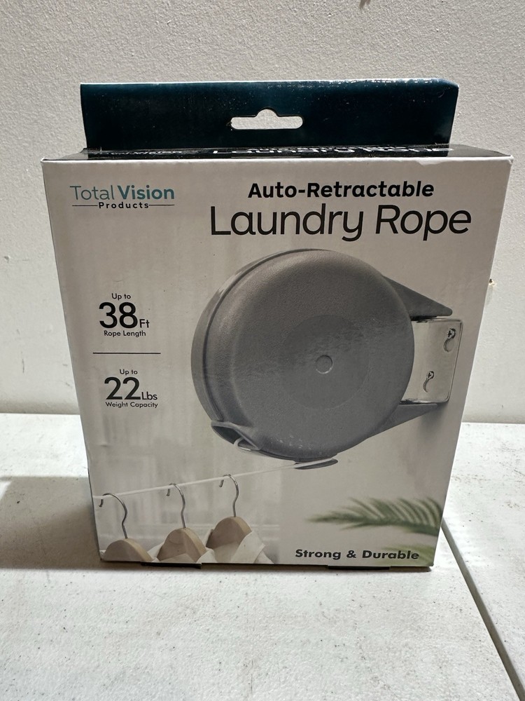 Auto-Retractable Laundry Rope