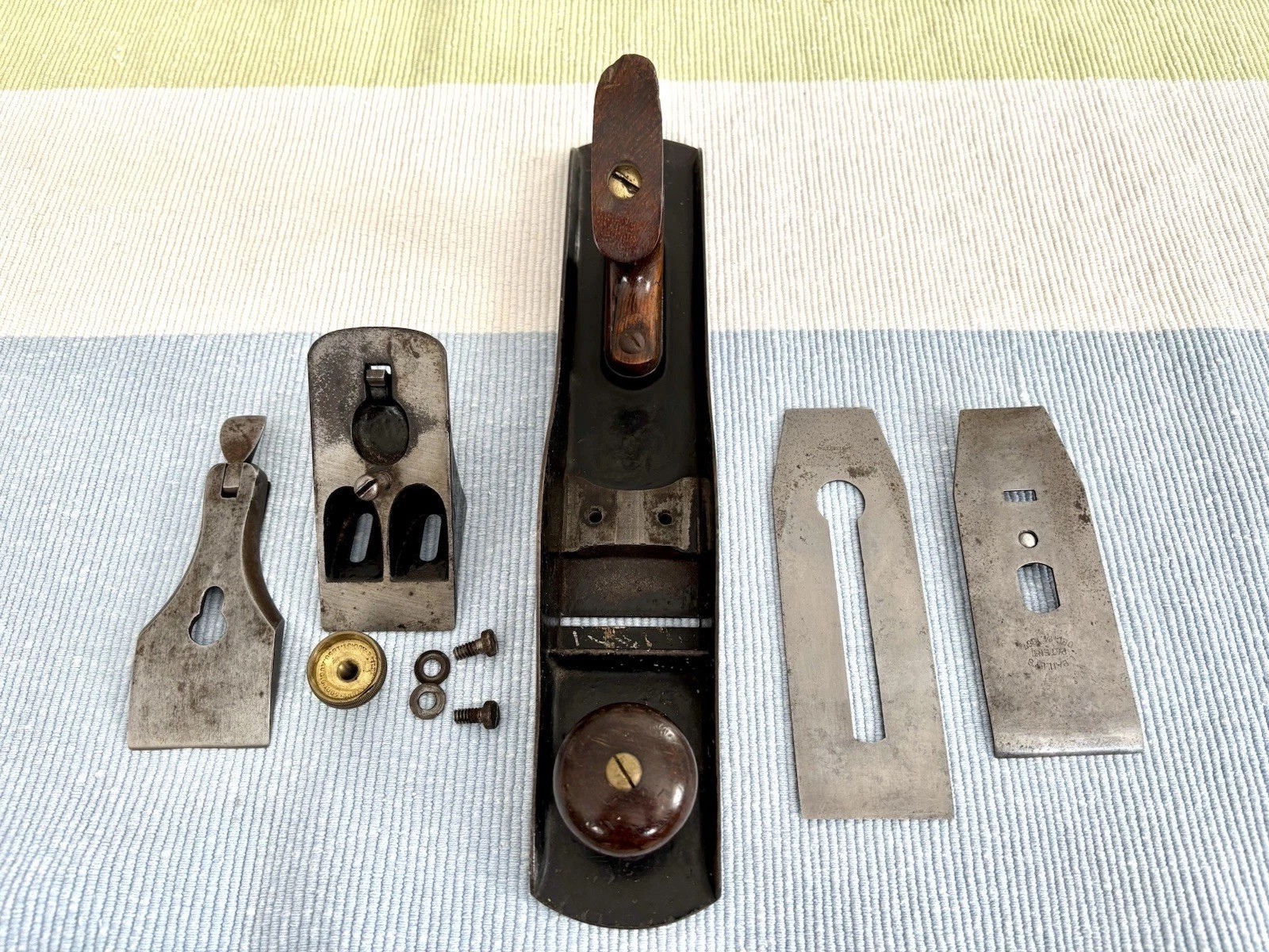 Antique Stanley Bailey #5 Plane Type 4 Complete All Original 1875-1885 Excellent