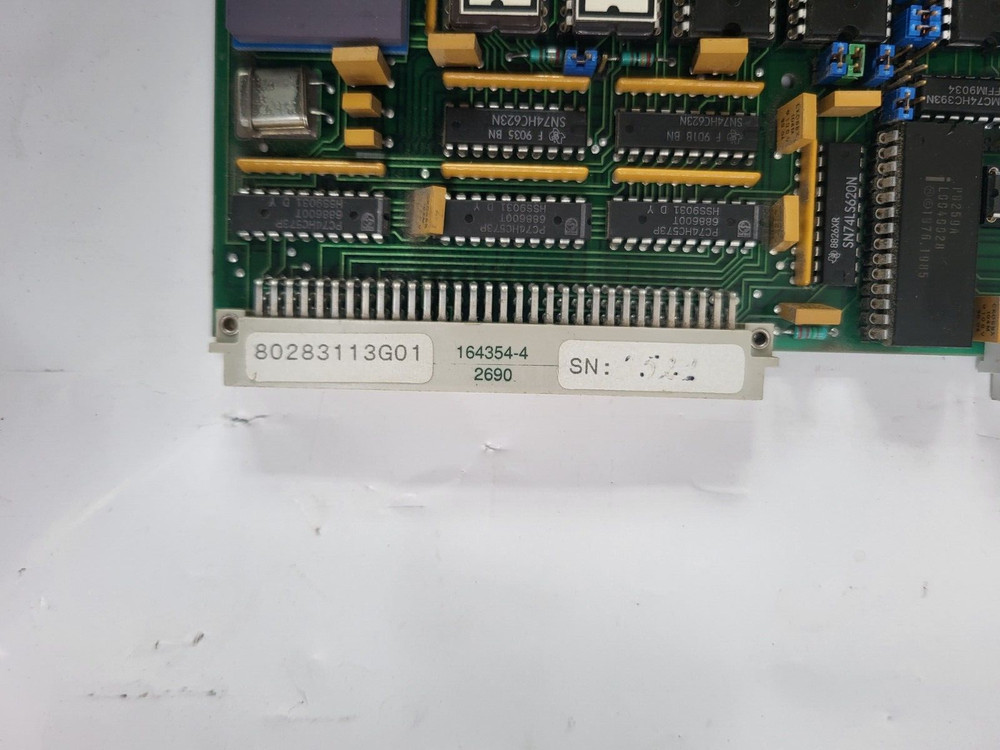 ACEC CPU186 80283113G01 PCB BOARD (ubb21)