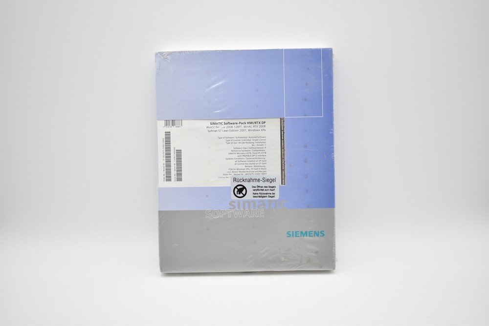 Siemens Simatic Software Pack HMI/RTX DP 6ES7675-1CX01-0DF0