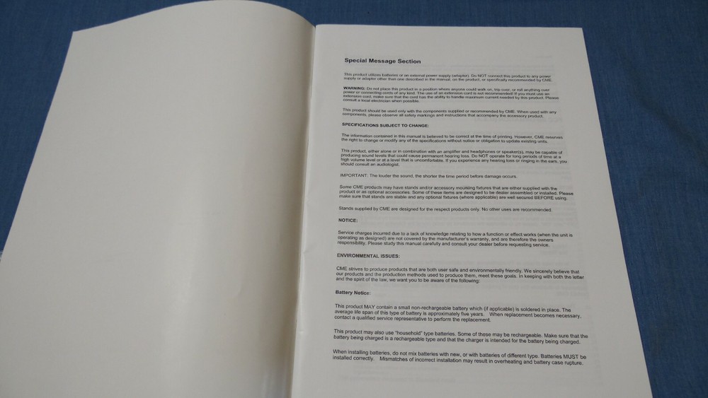 MANUAL ONLY Bitstream 3X MIDI Controller Wave Idea REPLACEMENT USER MANUAL V1.3