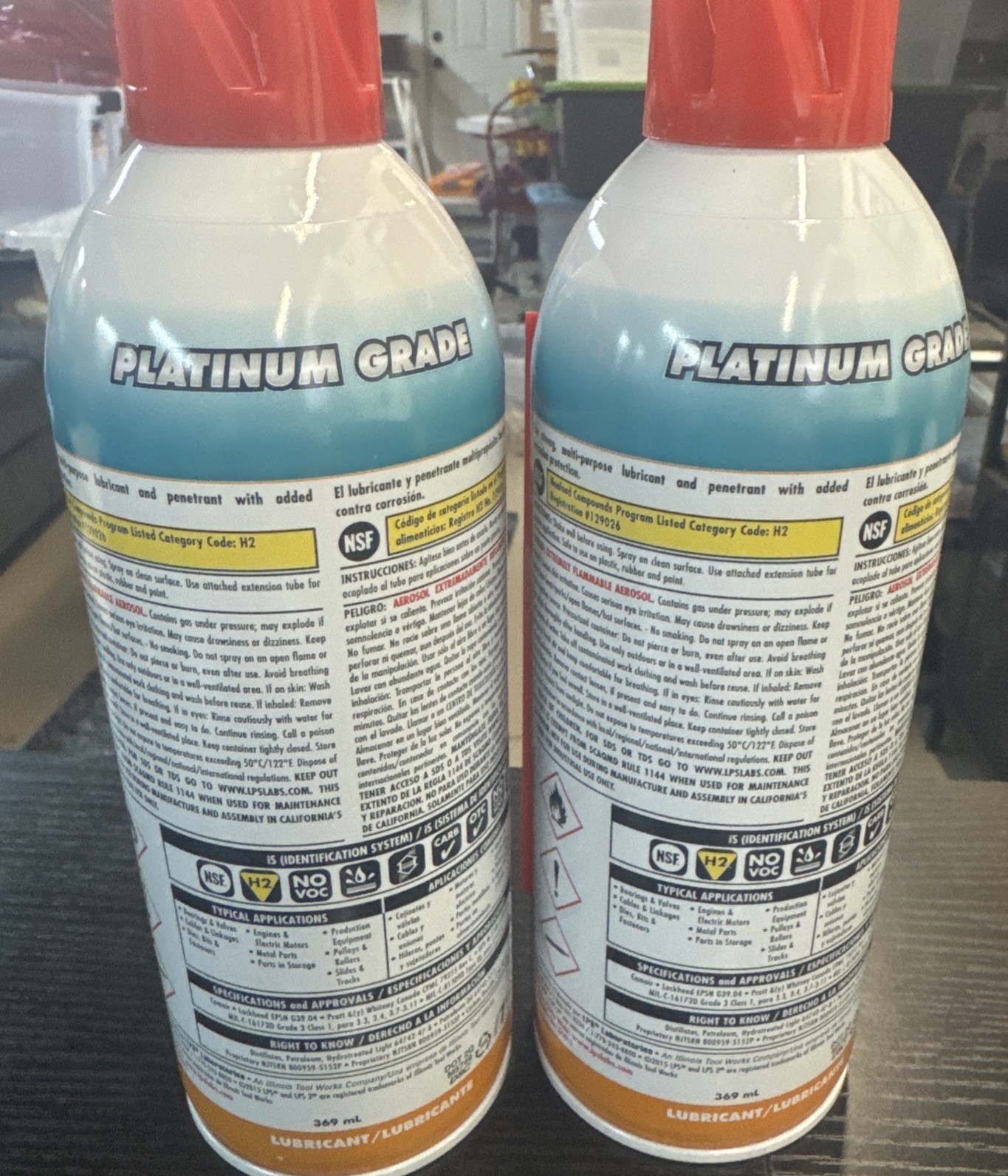 2 PACK ~ NEW LPS 00216 LPS #2 Heavy-Duty Brown Penetrating Lubricant, 11 OZ Cans