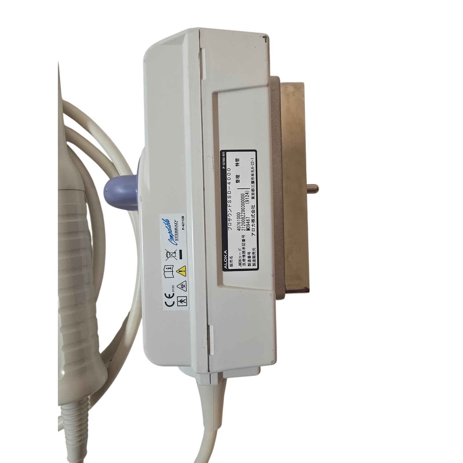 ALOKA UST-9124 Endocavity Ultrasound Transducer Probe OEM Connector Cable