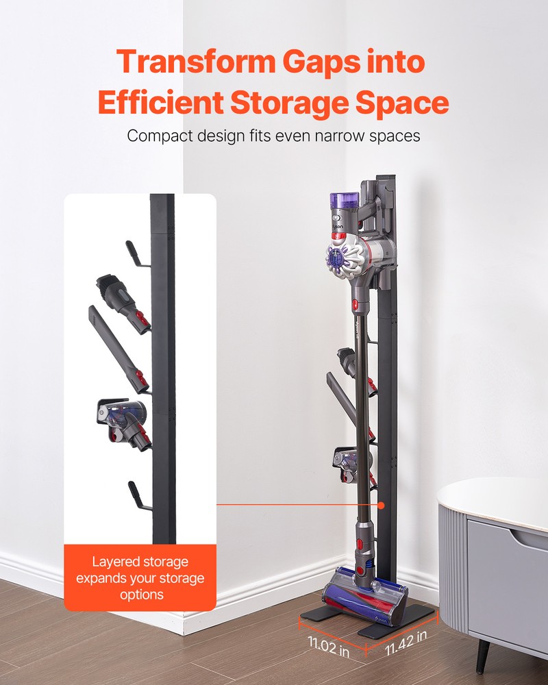 VEVOR Vacuum Stand for Dyson Multi-Models Stable Storage Bracket Holder