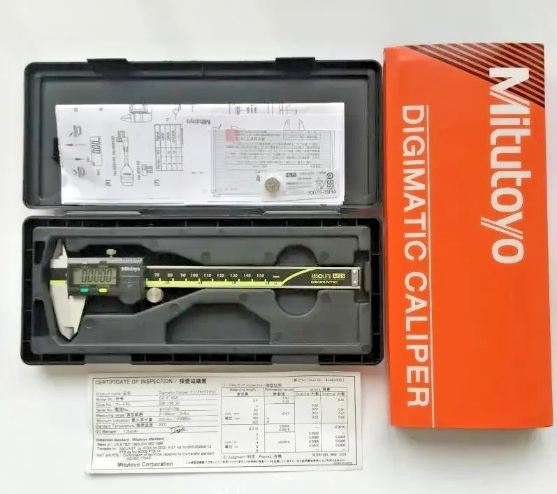 Mitutoyo Japan 500-196-30 150mm/6"Absolute Digital Digimatic Vernier Caliper USA