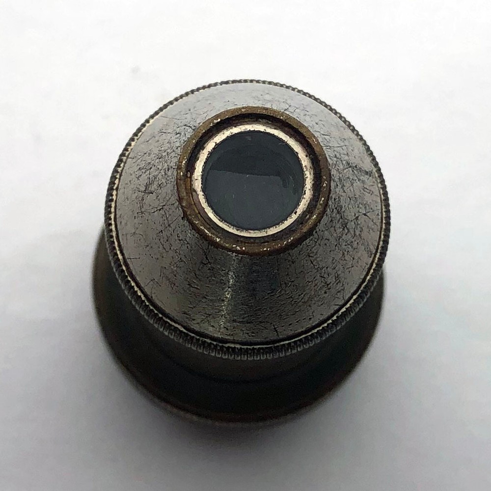 ANTIQUE C. REICHERT Wien № 3 objective microscope Brass