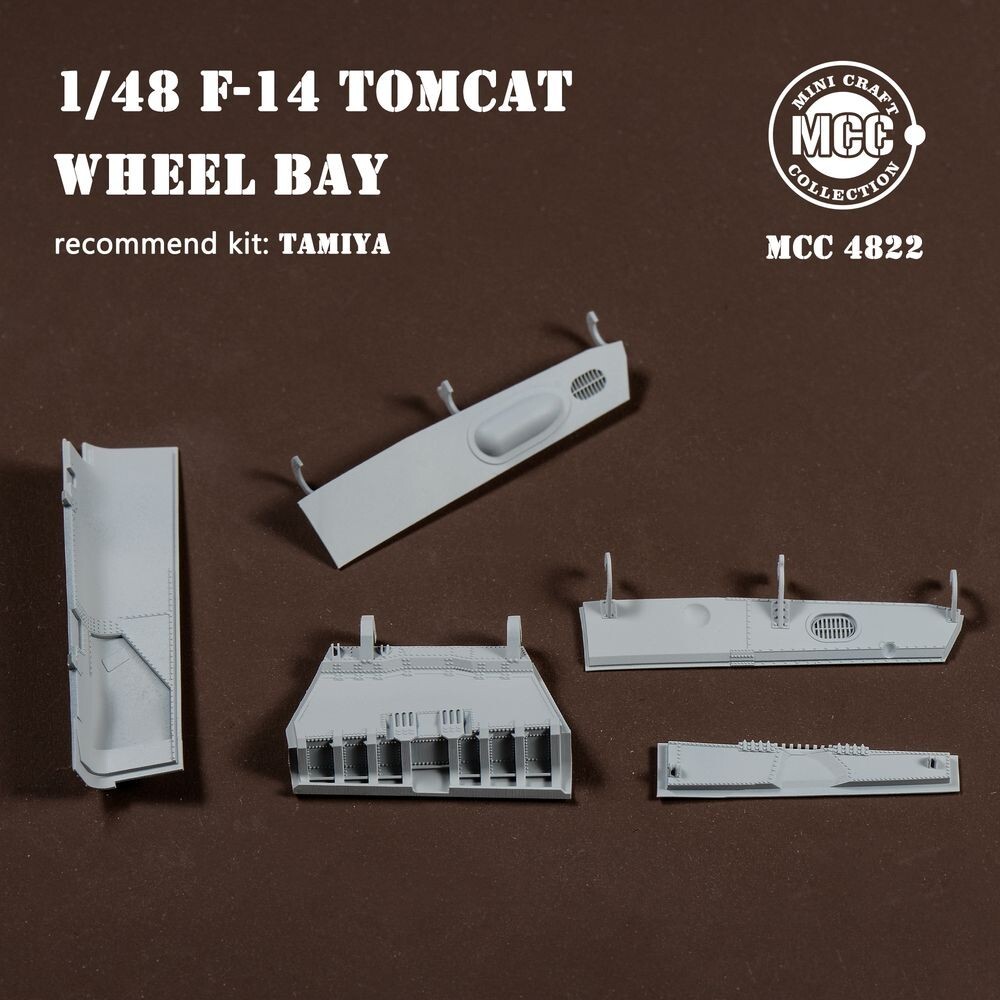MCC 4822 1/48 F-14Tomcat Wheel Bay for TAMIYA