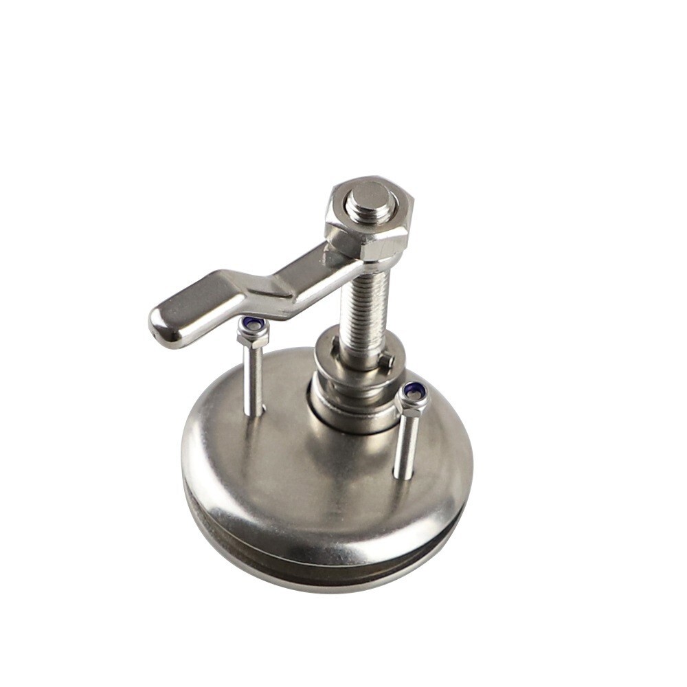 2Pcs 316 Stainless Steel Marine Boat Hatch Latch Turning Lift Handle Flush Mount