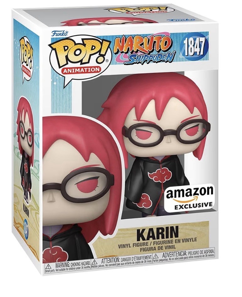Funko Pop! Animation Naruto Shippuden Karin #1847 4" Bobble-Head Figure