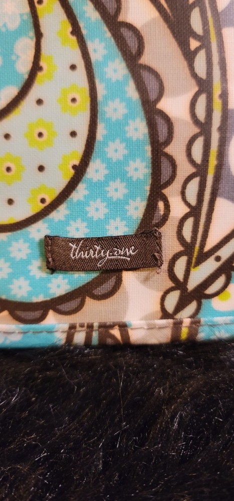 Thirty One Tri-Fold and Go Organizer BoHo Patchwork Paisley