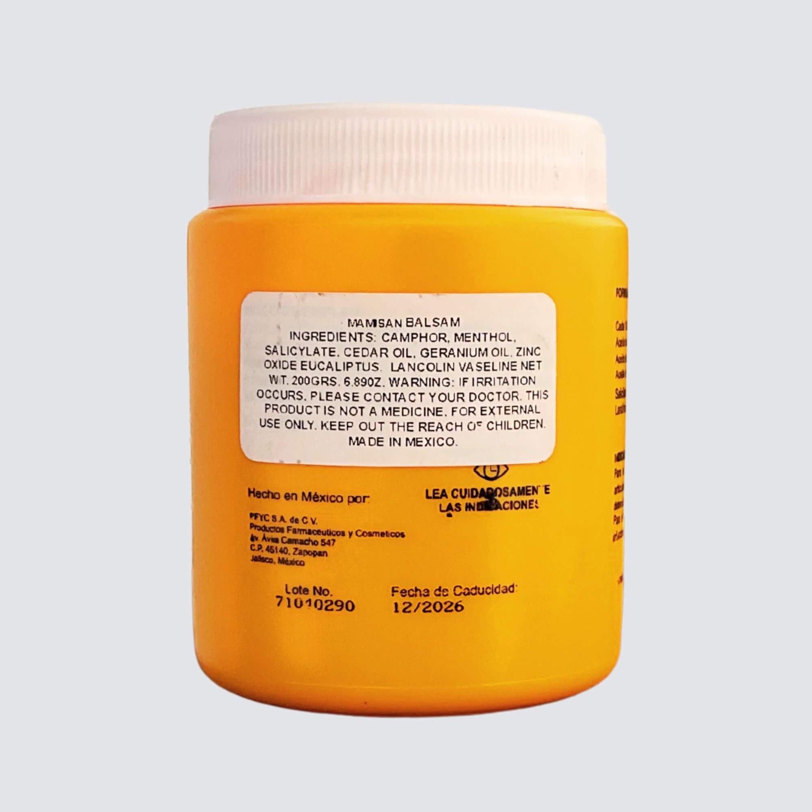 Mamisan Ungüento Balm 200g (7.05oz)