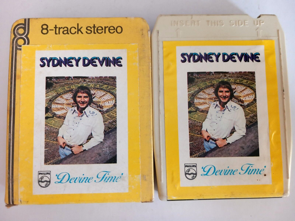 Sydney Devine Devine Time  8 Track Tape Cartridge [NOT SERVICED / UNTESTED]