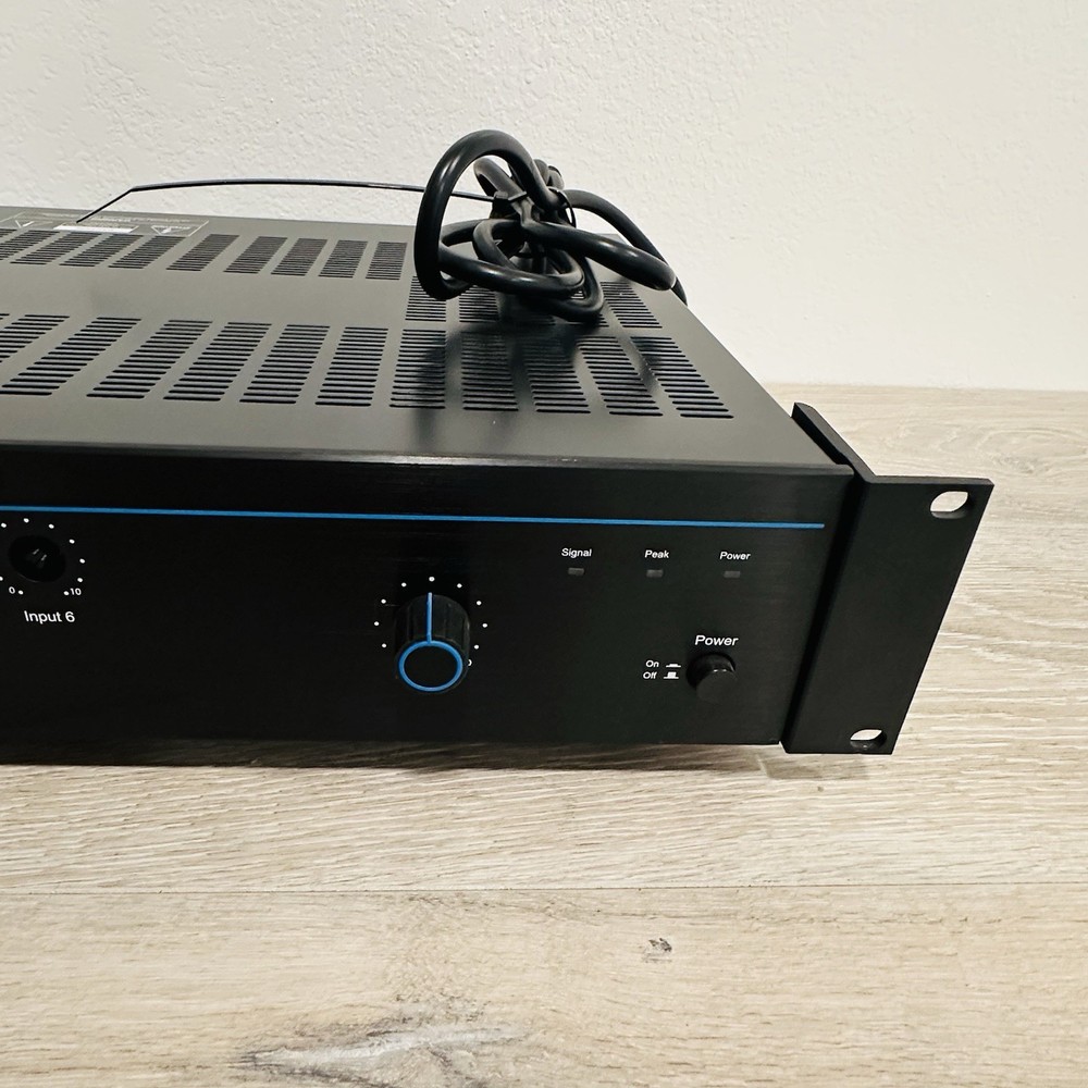 Atlas Sound AA120 120W 6 Input Amplifier-Its missing two knobs