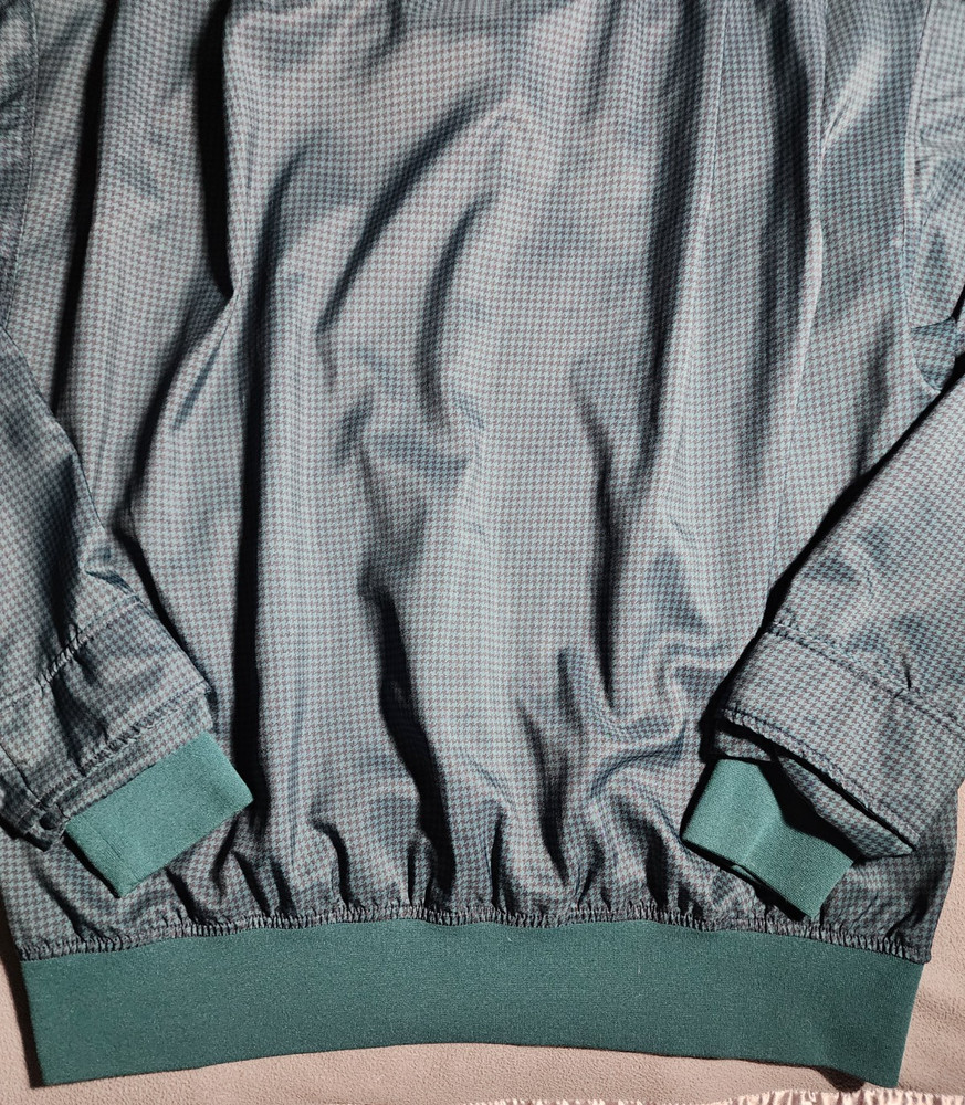 Zero Restriction Jacket Men XL Green Windbreaker Pullover Lightweight Golf USA