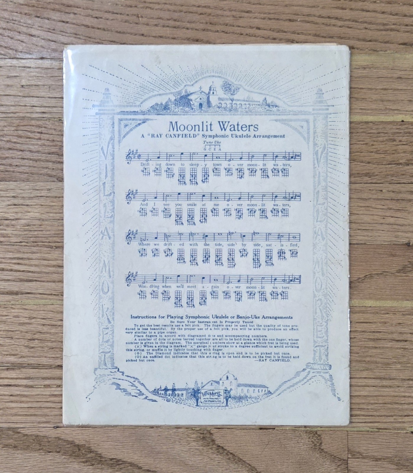 (8) Vintage Music Sheets Lot