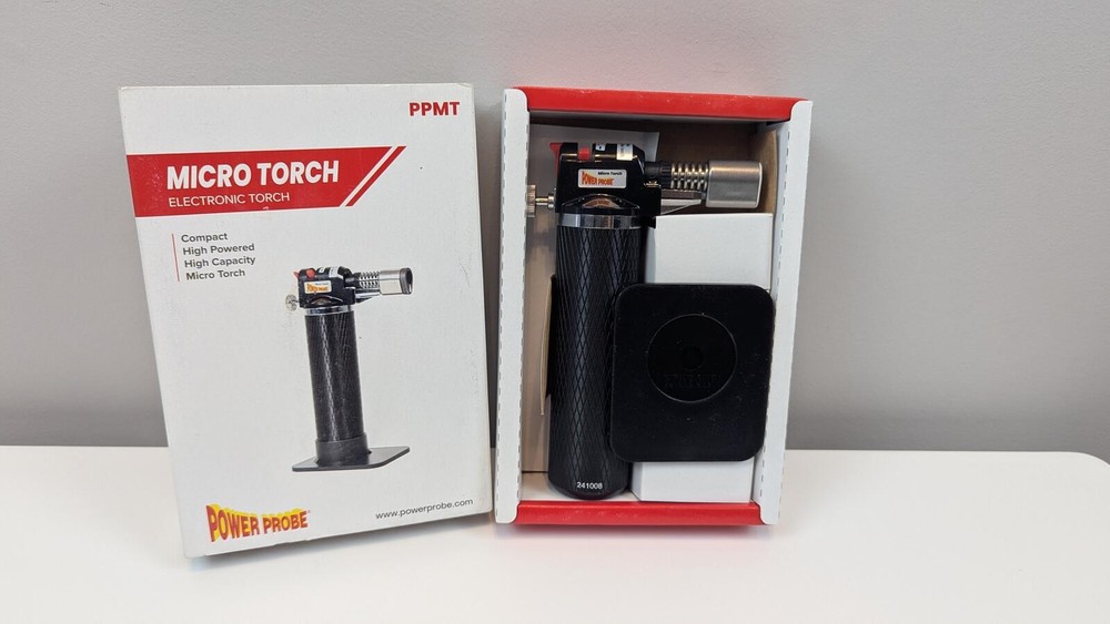 Power Probe PWP-PPMT Micro Torch Compact High Powered Electronic Torch Brand New
