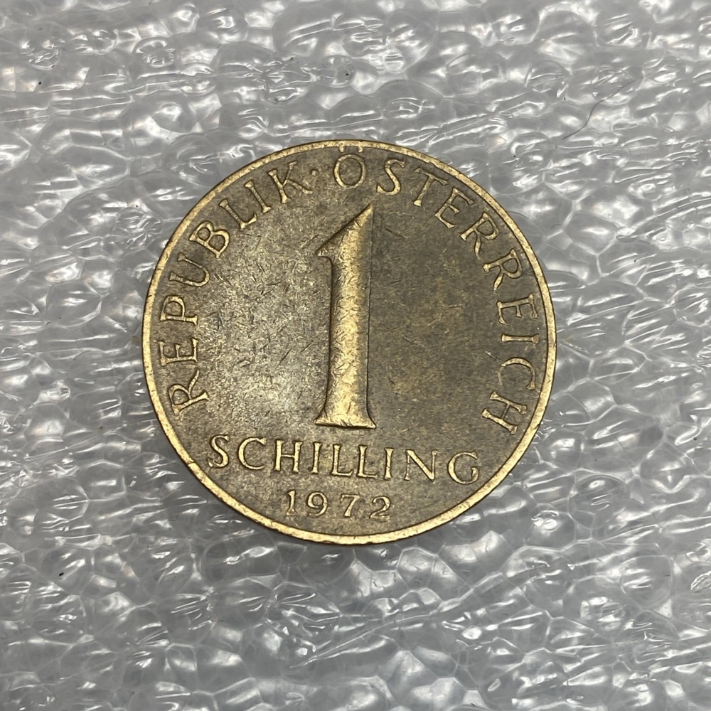 💚 AUSTRIA COIN 1 SCHILLING 1972
