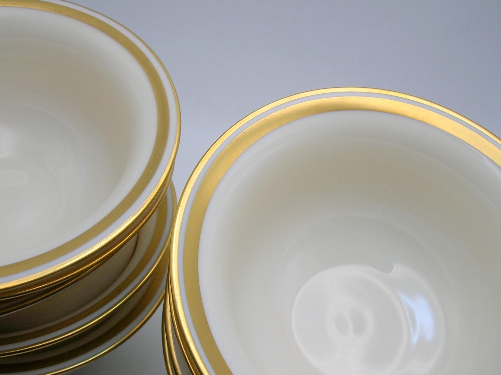 1 X LENOX BOULLION OR SOUP LINER 4 1/8" IN DIAMETER FOR SILVER HOLDER/MORE AVAIL