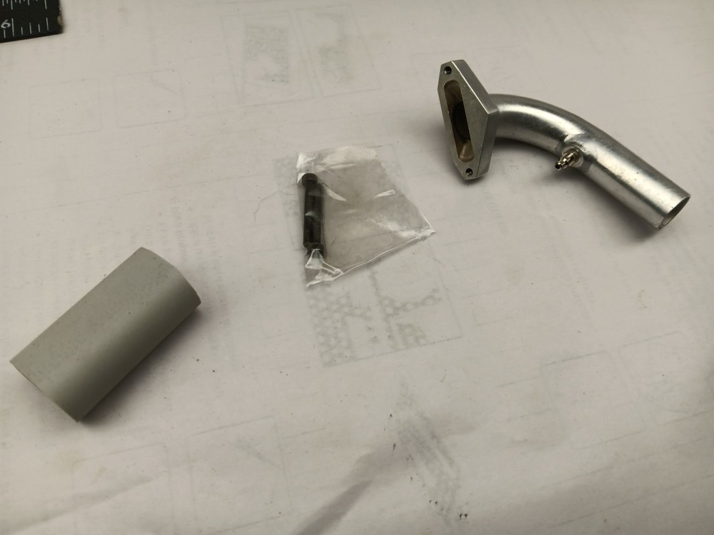 Exhaust Header & Mounting Screws for RC & Model Airplane Engine