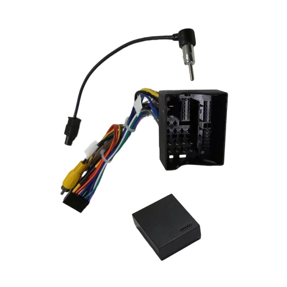 52 Pin CAN Bus Decoder Wiring Harness for Android Head Unit For Golf MK7