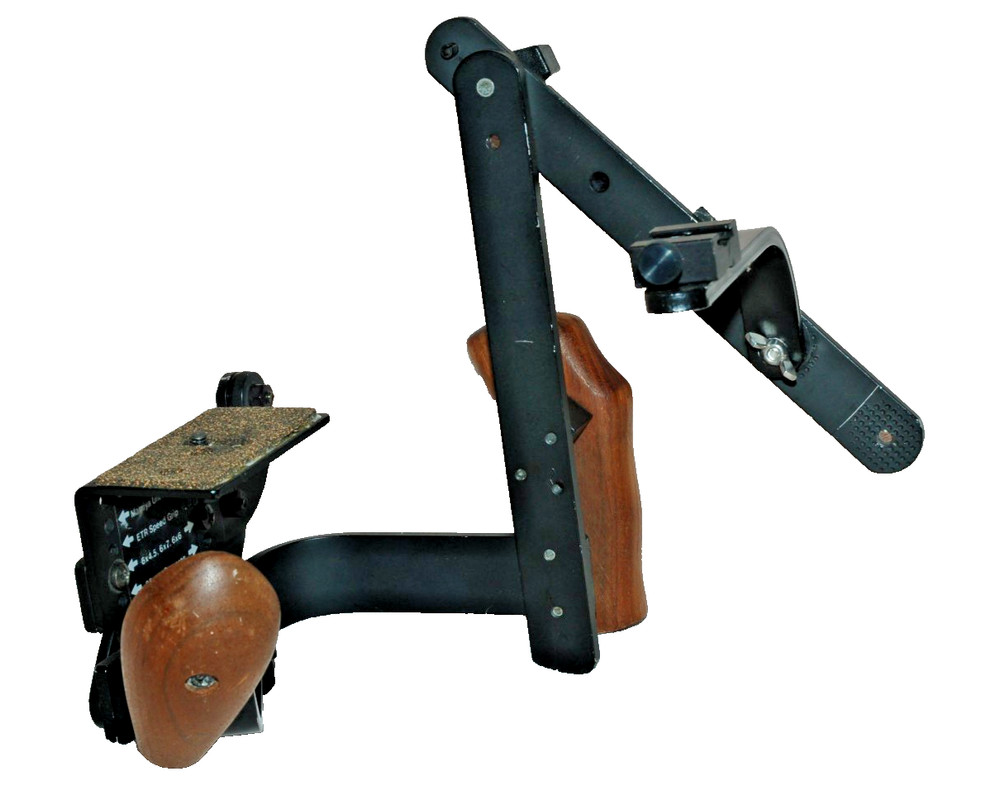 Vintage Stroboframe R4b System Flash Bracket for Handheld Camera