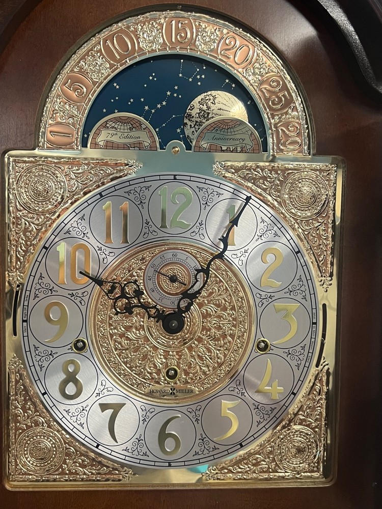 79th Anniversary Howard Miller Grandfather clock