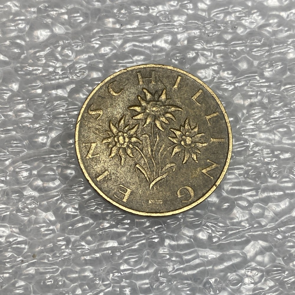 💚 AUSTRIA COIN 1 SCHILLING 1972