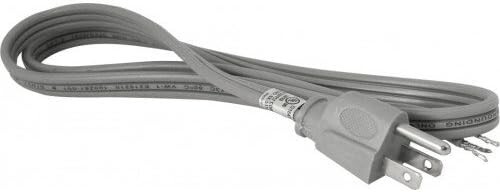 Orbit PT163S-6 Garbage Disposal Replacement Cord, Straight Plug - 6 Ft.