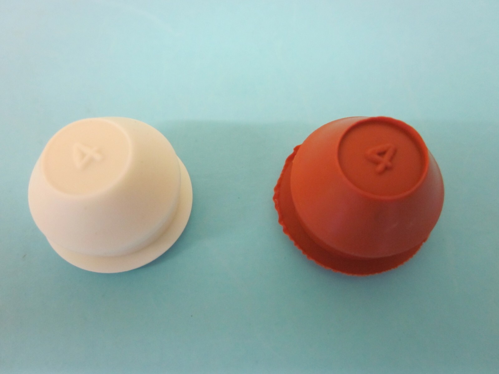 Rubber Stoppers for Longaberger Salt & Pepper Shakers (2) 5/8" (Made in USA)