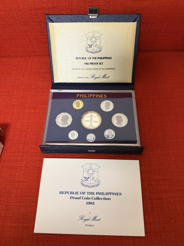 Philippines 1983 Proof Set Scarce