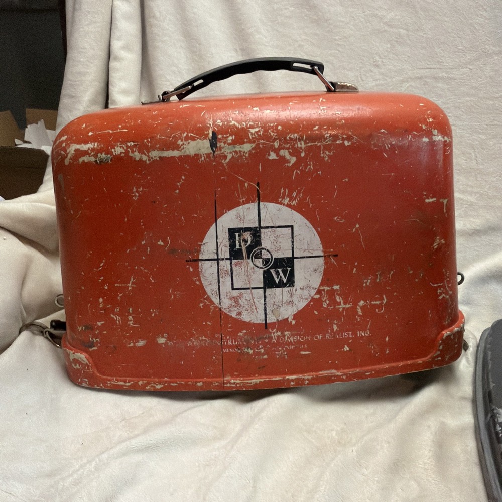 David White Instruments Model 8300 Transit Level Surveying Tool W/case Brass