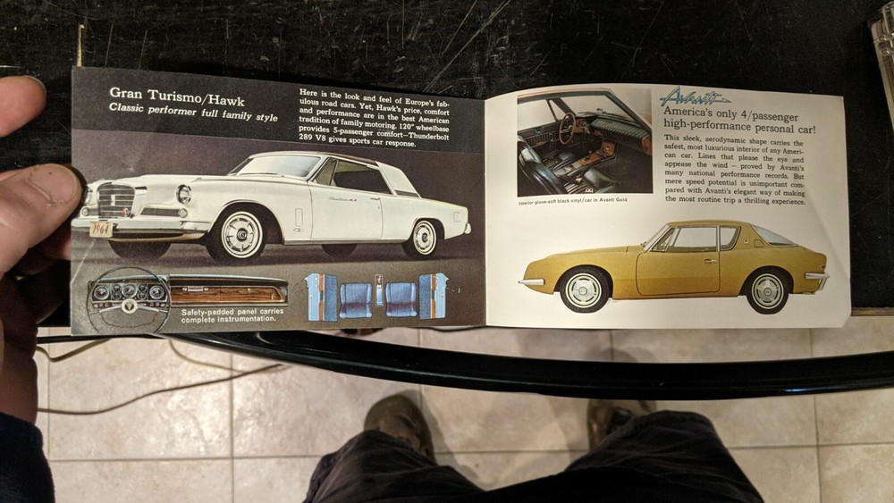 1964 Studebaker Different by Design Sales Brochure