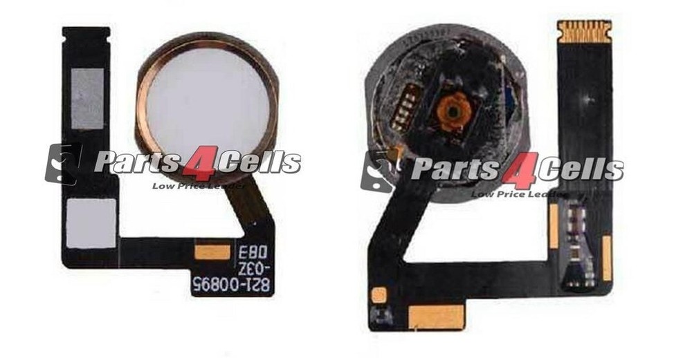 New Home Button Flex Gold Replacement Part Compatible For iPad Air 3rd Gen